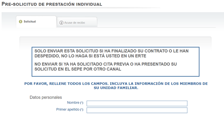 Imagen - Cómo solicitar el paro por Internet