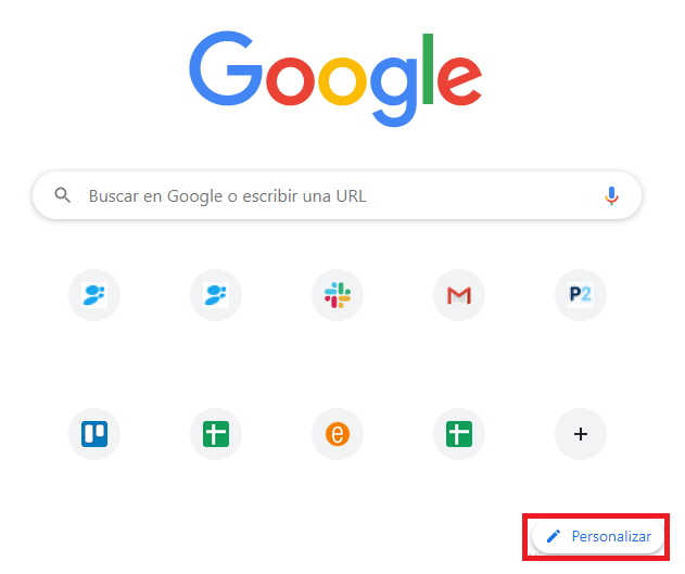 Imagen - Cómo eliminar los iconos en una nueva pestaña en Chrome