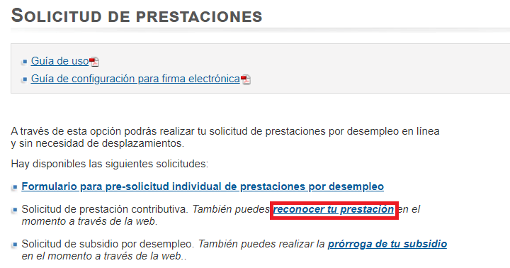 Imagen - Cómo solicitar el paro por Internet