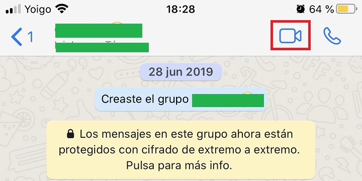 Imagen - Cómo hacer una videollamada grupal en WhatsApp