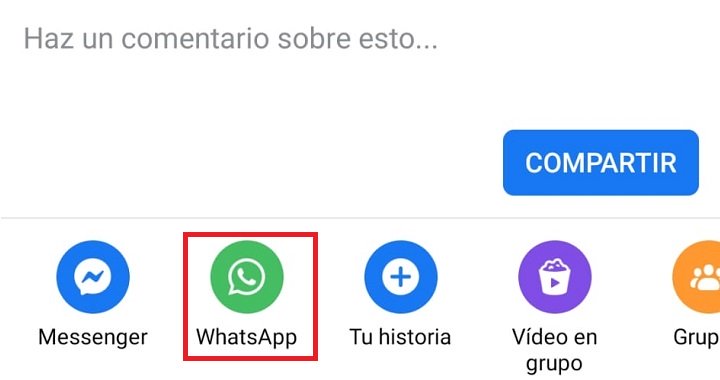 Imagen - Cómo compartir vídeos de Facebook directamente en WhatsApp