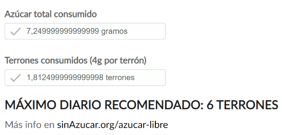 Imagen - Cómo calcular el azúcar que consumes online
