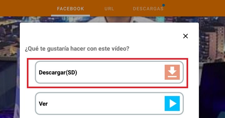 Imagen - Cómo descargar vídeos de Facebook en tu teléfono