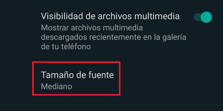 Imagen - Cómo hacer la letra más grande en WhatsApp