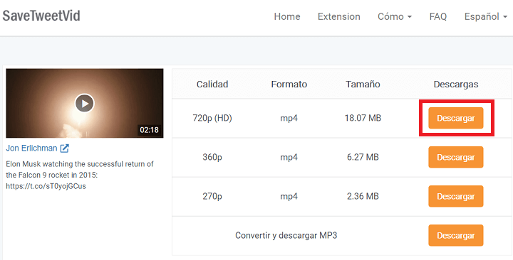 Imagen - C&oacute;mo descargar v&iacute;deos de Twitter