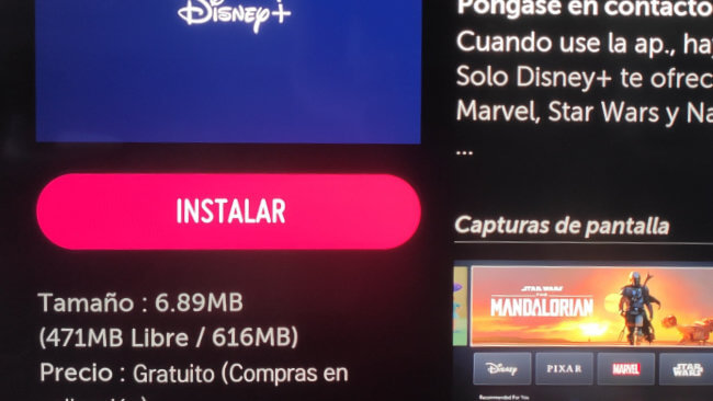 Imagen - Cómo ver Disney Plus en el televisor