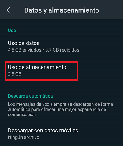 Imagen - Cómo ver estadísticas de las conversaciones en WhatsApp