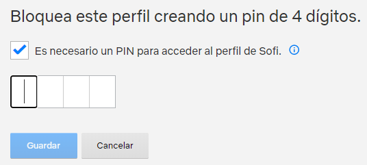 Imagen - Netflix: cómo poner un PIN