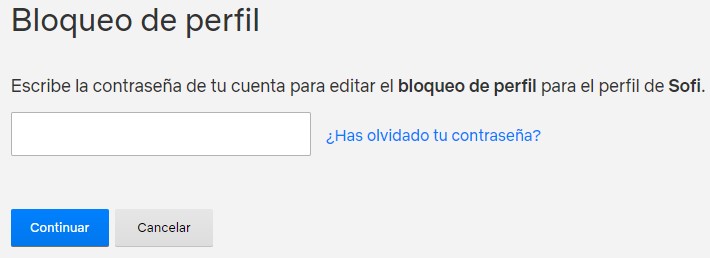 Imagen - Netflix: cómo poner un PIN