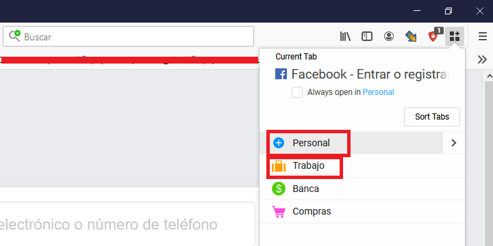 Imagen - Cómo tener dos cuentas en Facebook