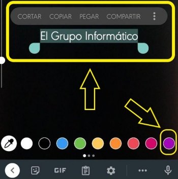 Imagen - C&oacute;mo poner texto multicolor en las Stories de Instagram