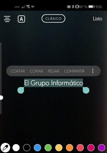 Imagen - C&oacute;mo poner texto multicolor en las Stories de Instagram
