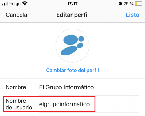 Imagen - C&oacute;mo cambiar tu nombre de usuario en Instagram
