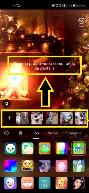 Imagen - Cómo usar un vídeo como fondo en TikTok