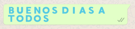 Imagen - Cómo poner la letra azul en WhatsApp