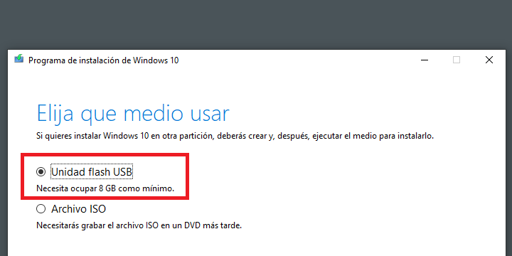 Imagen - Cómo crear un USB de arranque para instalar Windows 10