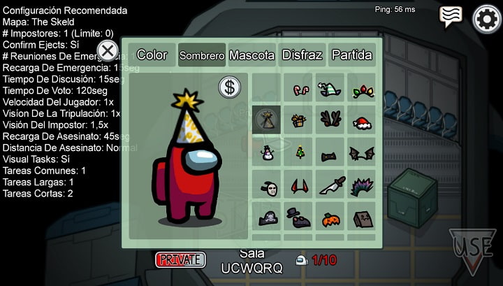 Imagen - Cómo conseguir todos los sombreros de Among Us