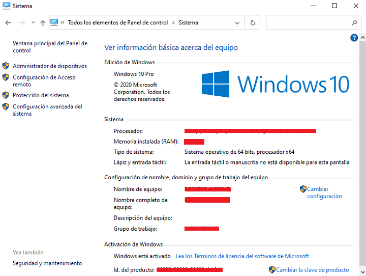 Imagen - Cómo abrir &quot;Sistema&quot; en Windows 10