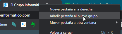 Imagen - Cómo usar los grupos de pestañas de Chrome