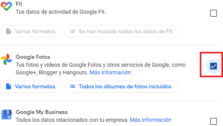 Imagen - Cómo descargar todas las fotos de Google Fotos