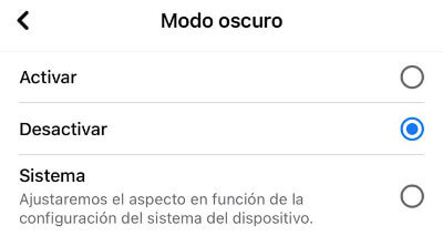 Imagen - Cómo activar el modo oscuro de la app de Facebook
