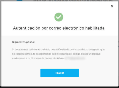 Imagen - Cómo activar la A2F en la Epic Games Store