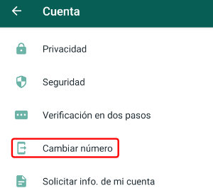 Imagen - C&oacute;mo avisar a tus contactos de WhatsApp si cambias de n&uacute;mero