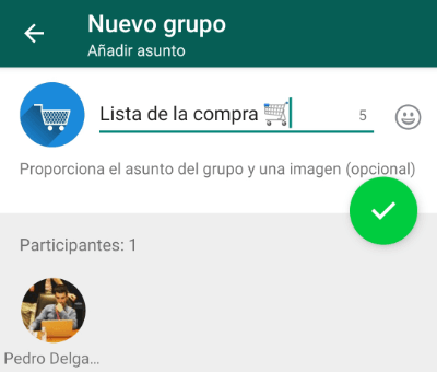 Imagen - Cómo usar WhatsApp para escribir la lista de la compra