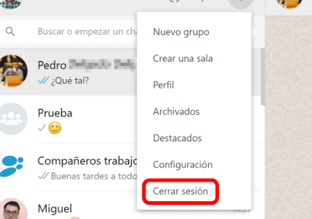 Imagen - Cómo cerrar todas las sesiones abiertas en WhatsApp Web