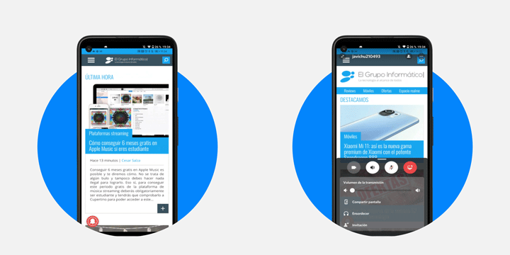 Imagen - Cómo compartir tu pantalla de Android en Discord en directo