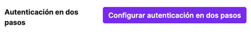 Imagen - Cómo activar la A2F en Twitch