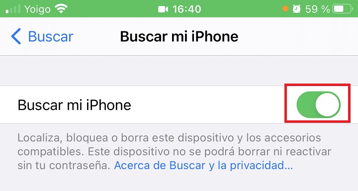 Imagen - Cómo desactivar la localización en iPhone