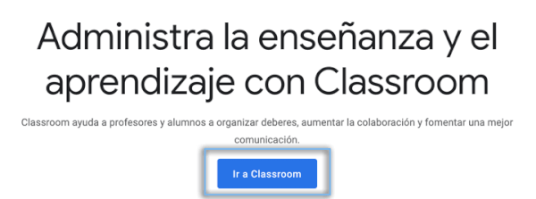 Imagen - Cómo iniciar sesión en Google Classroom