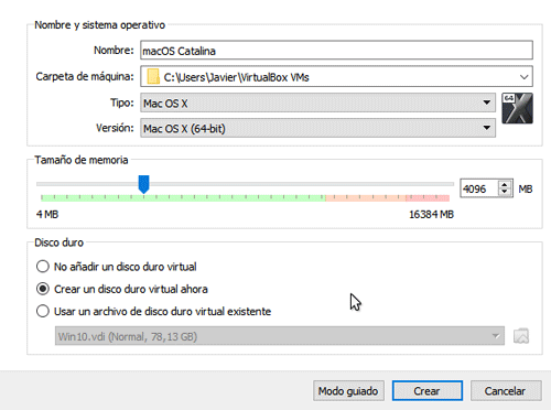 Imagen - Cómo crear una máquina virtual de macOS con VirtualBox