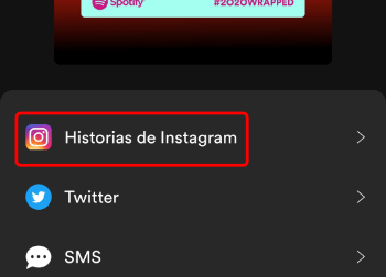 Imagen - C&oacute;mo compartir el resumen de Spotify 2020 en Instagram