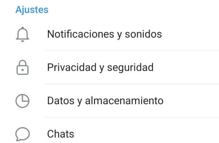 Imagen - Cómo borrar la caché de Telegram