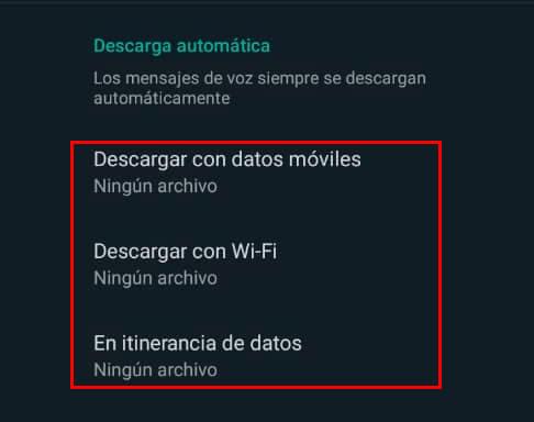 Imagen - Cómo borrar automáticamente archivos de WhatsApp