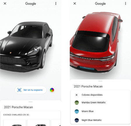Imagen - Cómo ver un Porsche 3D con la realidad aumentada de Google