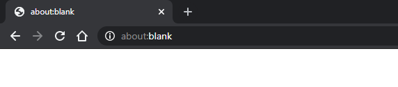 Imagen - About:blank: qué es y para qué sirve en Chrome