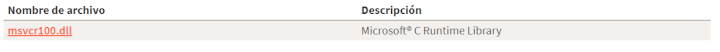 Imagen - Falta el archivo MSVCP100.dll: cómo solucionarlo en Windows