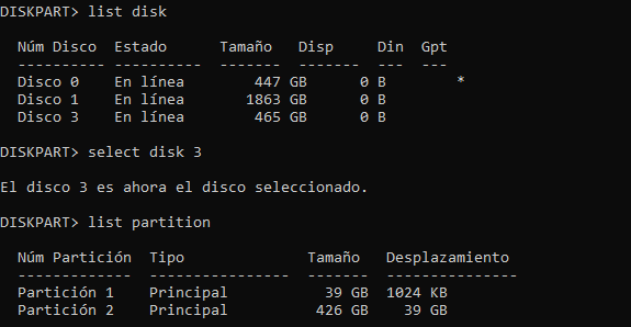 Imagen - Cómo usar Diskpart