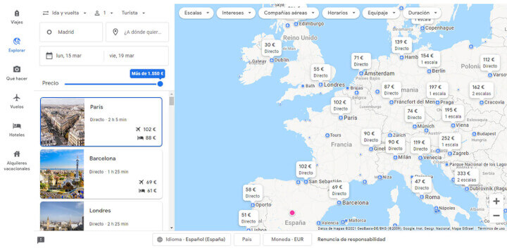 Imagen - Cómo encontrar vuelos baratos con Google Flights