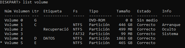 Imagen - Cómo usar Diskpart