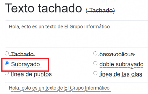 Imagen - Cómo subrayar y tachar en WhatsApp