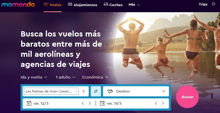 Imagen - 17 páginas para buscar vuelos más baratos