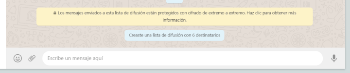 Imagen - Cómo enviar un mensaje masivo desde WhatsApp Web