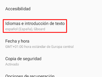 Imagen - Cómo activar o desactivar el corrector ortográfico de Android