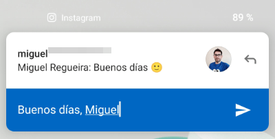 Imagen - Cómo responder mensajes en Instagram