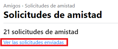 Imagen - Cómo ver las solicitudes enviadas en Facebook
