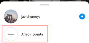 Imagen - Cómo tener dos cuentas de Instagram en tu móvil